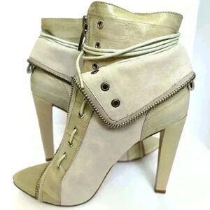 Alexander Wang Freja Eggshell Bootie Size 40